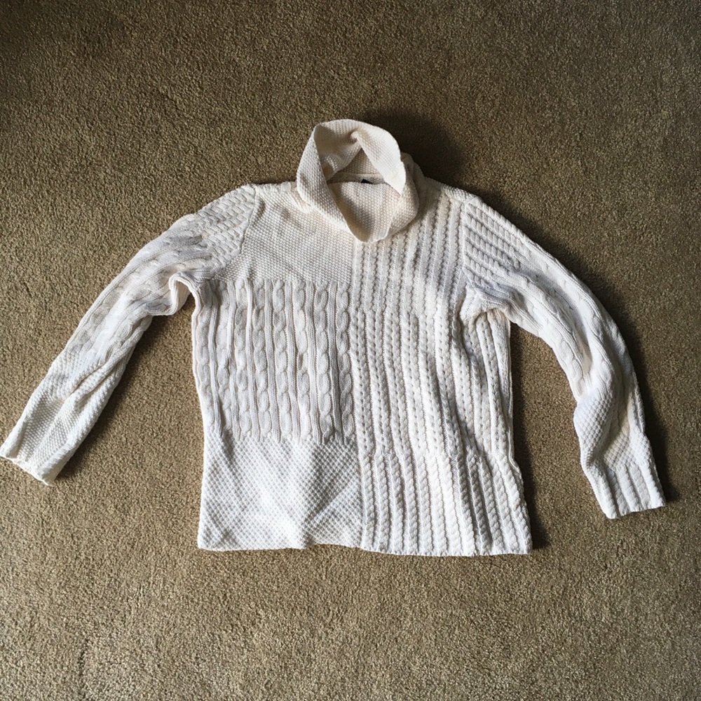 Classic Elements Petite Cowl Neck Sweater - image 1